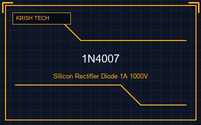 Silicon Rectifier Diode 1A 1000V